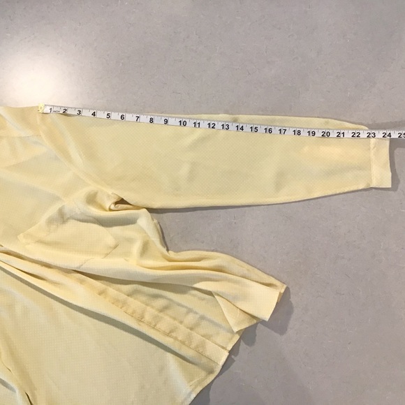 Cynthia Rowley Yellow & White Polka Dot Blouse, M - Picture 14 of 15